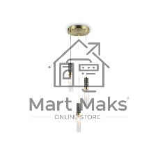 Подвесной светильник с мрамором LH53351/3 GD/CL/WH золото/прозрачный/белый G9*3 max 40W D200*2000