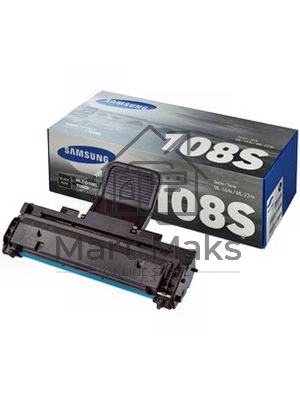 Картридж лазерный Samsung MLT-D108S черный для Samsung ML-1640/1641/2240/2241 (1500стр.)