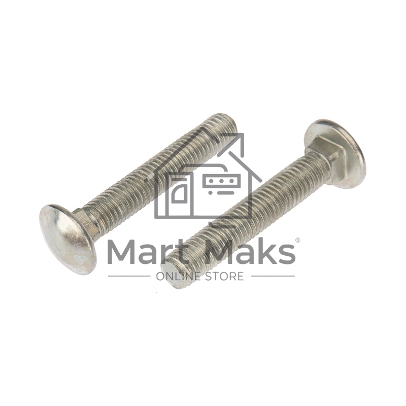 Болт мебельный KRANZ DIN 603, 10х60, упаковка поставщика ( 20 кг. / 452 шт.)