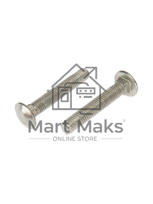 Болт мебельный KRANZ DIN 603, 10х60, упаковка поставщика ( 20 кг. / 452 шт.)