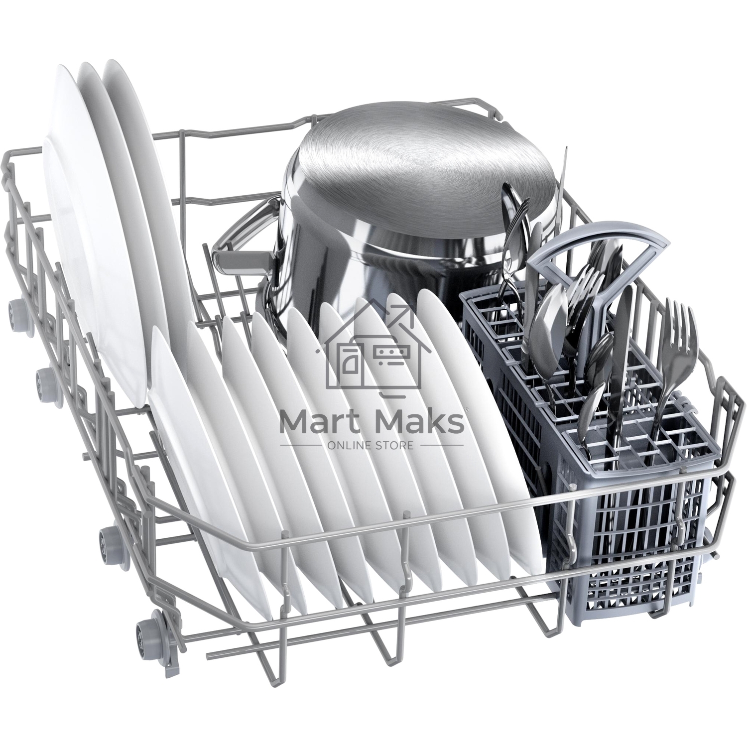 Встраиваемая посудомоечная машина Bosch SPV2IKX10E, черный, 44.8 см, 9 компл., 48 дБ, класс A+