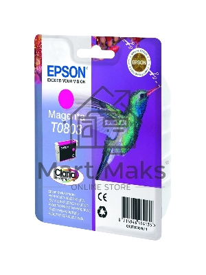 Картридж струйный Epson C13T08034011 пурпурный (330 стр.) для Epson St Ph P50/PX660/PX720WD