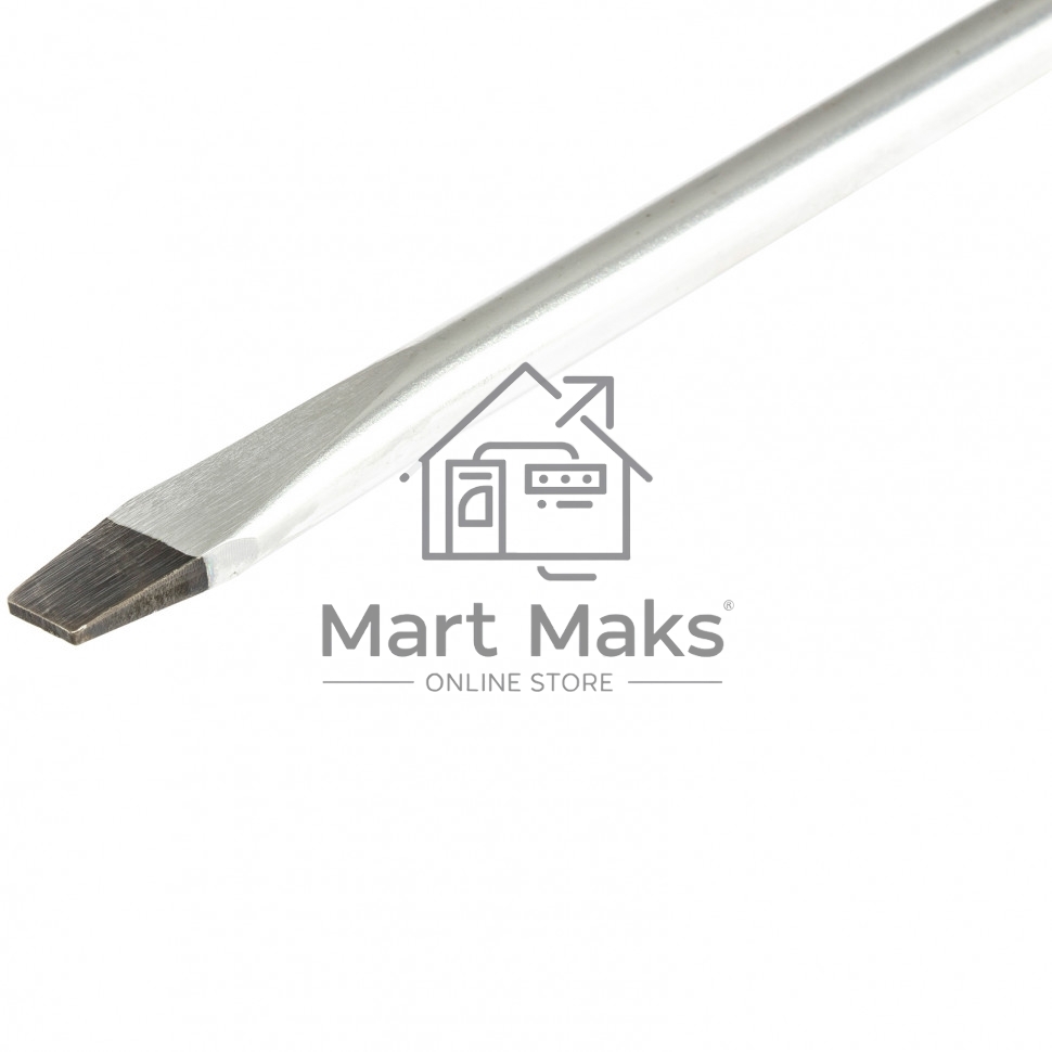 Отвертка Anti-Slip, SL8,0 х 150 мм, CrV, двухкомп. рукоятка Matrix