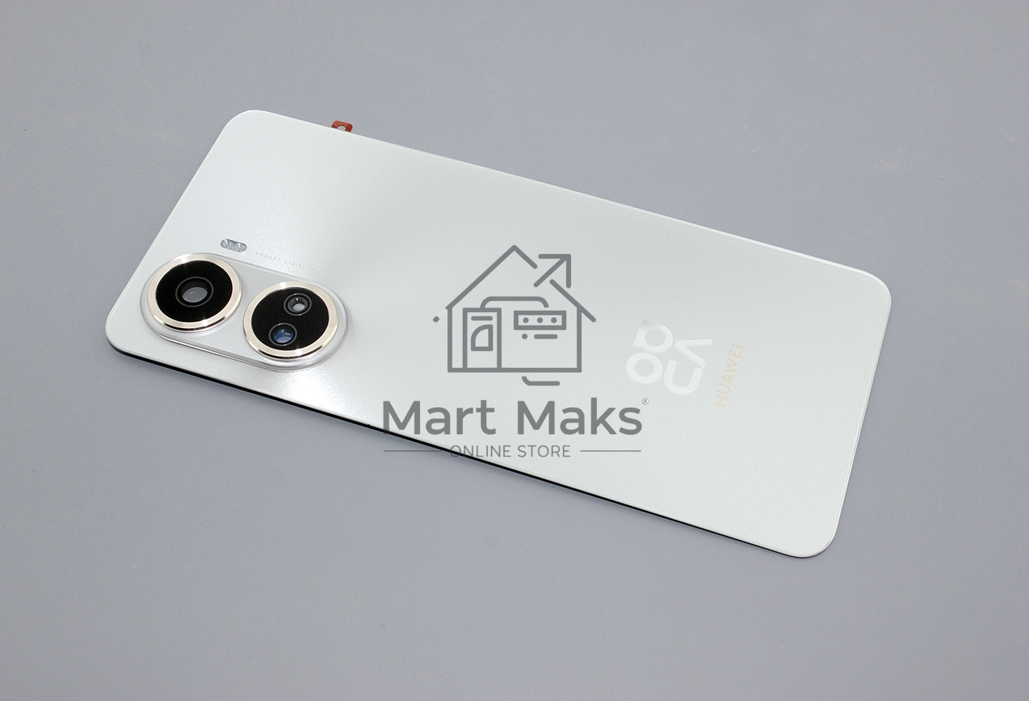 Задняя крышка для Huawei Nova 10 SE (Service Pack 02355FBG) серебристая