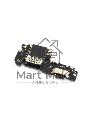 Нижняя плата (шлейф) с разъемом зарядки и микрофоном для Xiaomi Poco X5 Pro 5G (22101320G)