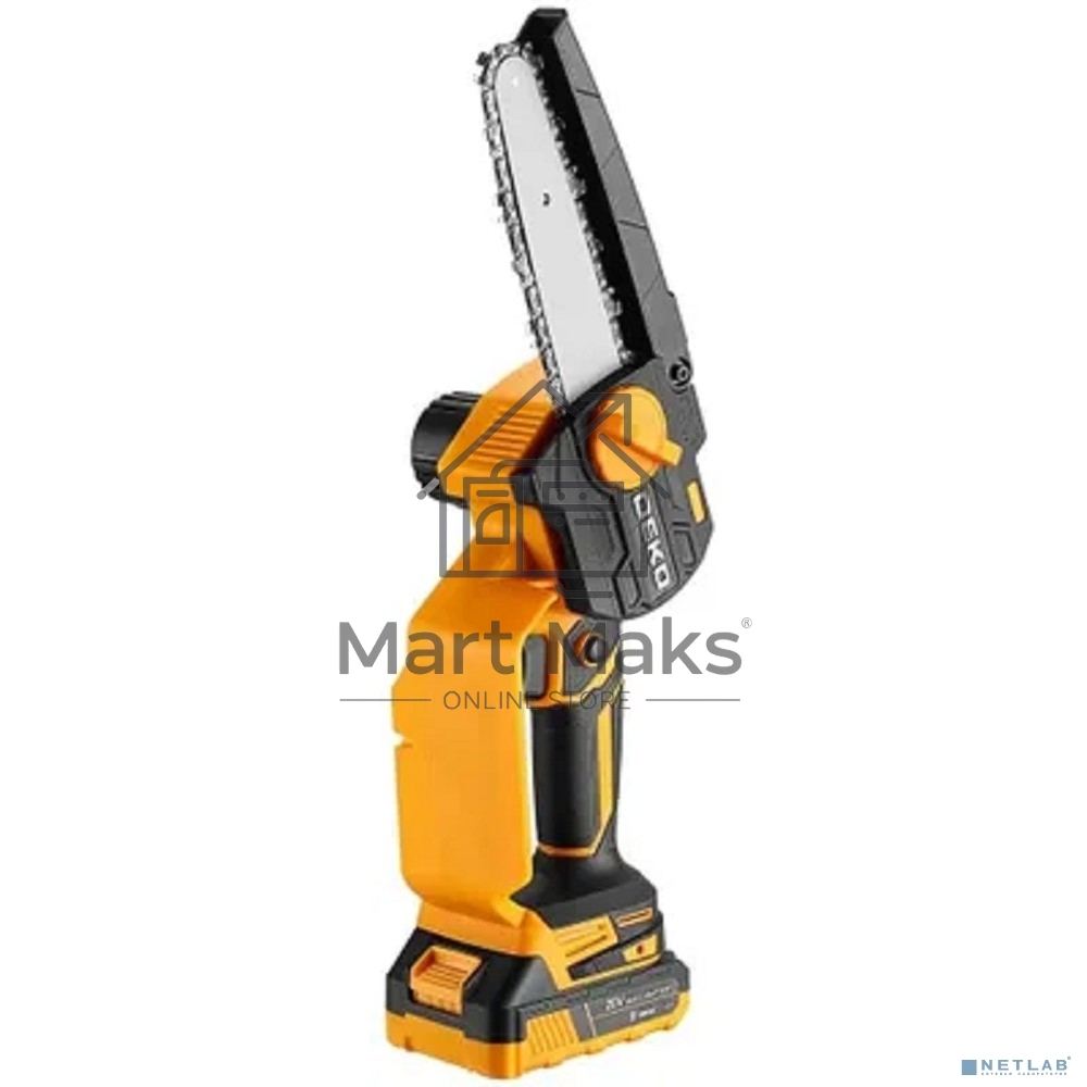 Пила цепная аккумуляторная DEKO DKCHS 20-6 PRO, 4