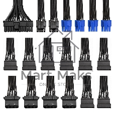 Блок питания 750W ExeGate 80 PLUS 750PPH-LT-S-OEM (ATX, APFC, SC, КПД 82% (80 PLUS), 12cm fan, 24pin, 2x(4+4)pin, 4xPCI-E, 8xSATA, 4xIDE, кабель 220V 1,8м с защитой от выдергивания, black, RTL)
