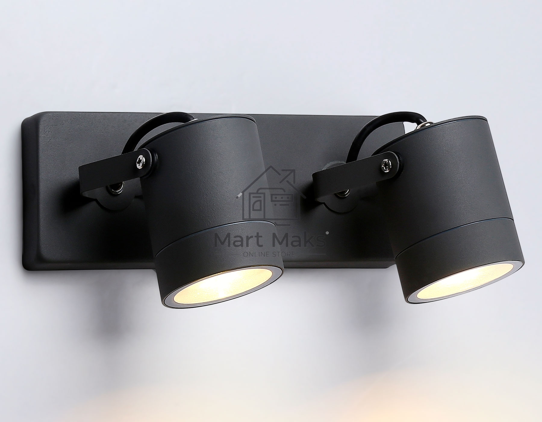 Светильник Ambrella light ST3887/2 GR серый IP54 GU10/2 max 35W 250*80*85