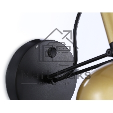 Светильник Ambrella light TR97102 GD/BK золото/черный E27 max 40W D130*223*273
