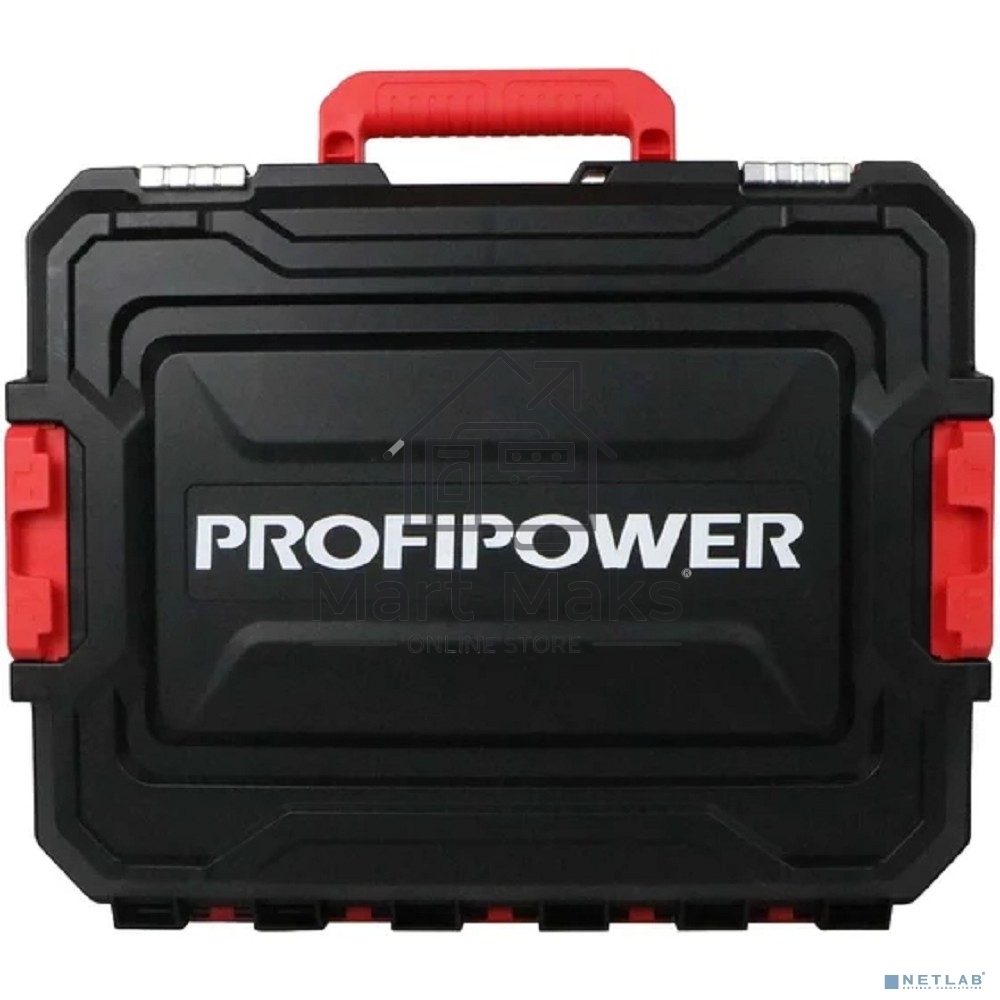 Аккумуляторный бесщеточный НАБОР 2в1 PROFIPOWER ProfiSet-2H20 (Li-ion-2шт, 20В, 4.0Ач, З/У, коробка, E0080, E0186) E0286