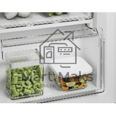 Встраиваемый холодильник ELECTROLUX ENS3SE18S скользящие направляющие, без No Frost, электронное управление, полезный объём: 249 л (179 + 70 л), перенавешиваемые двери, 54x54.1x176.3 см, белый