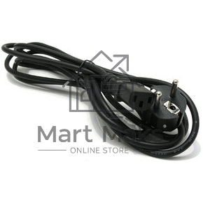 Кабель питания ExeGate PC-1,2 OfficePC 450W (Евровилка Schuko->С13) VDE-250V черный, 1.2м