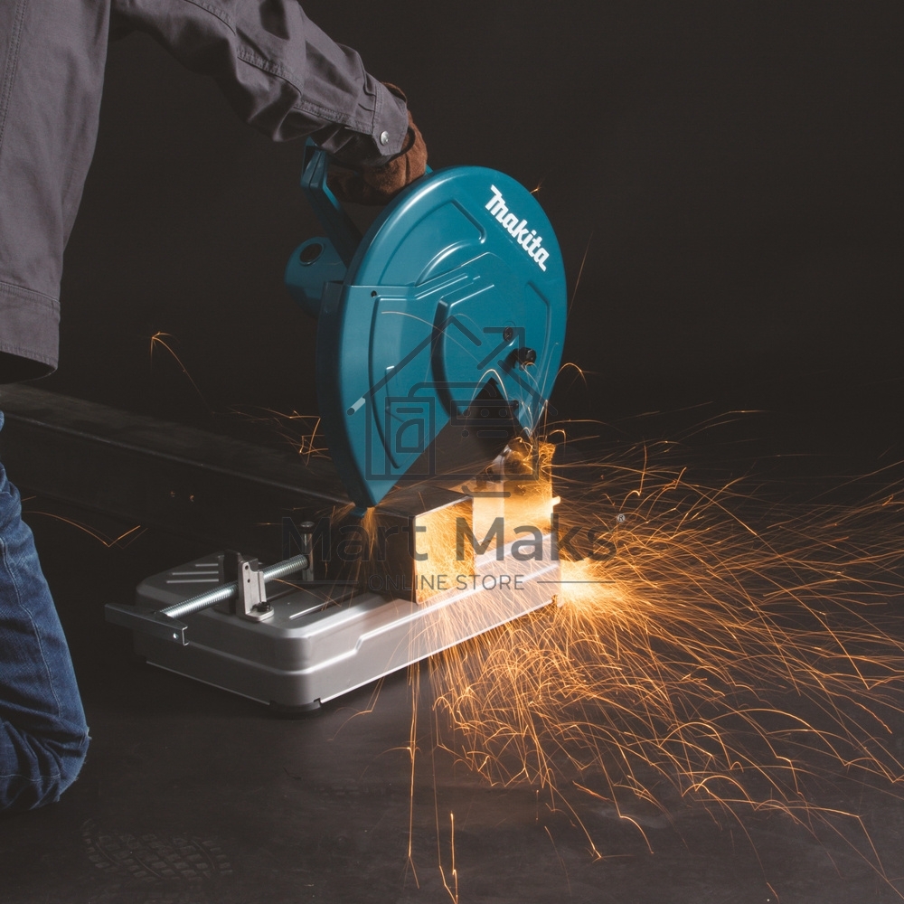 Машина отрезная MAKITA LW14002200Вт 3800об/м диск-ф355х25.4мм рез-102х194мм 17кг кор
