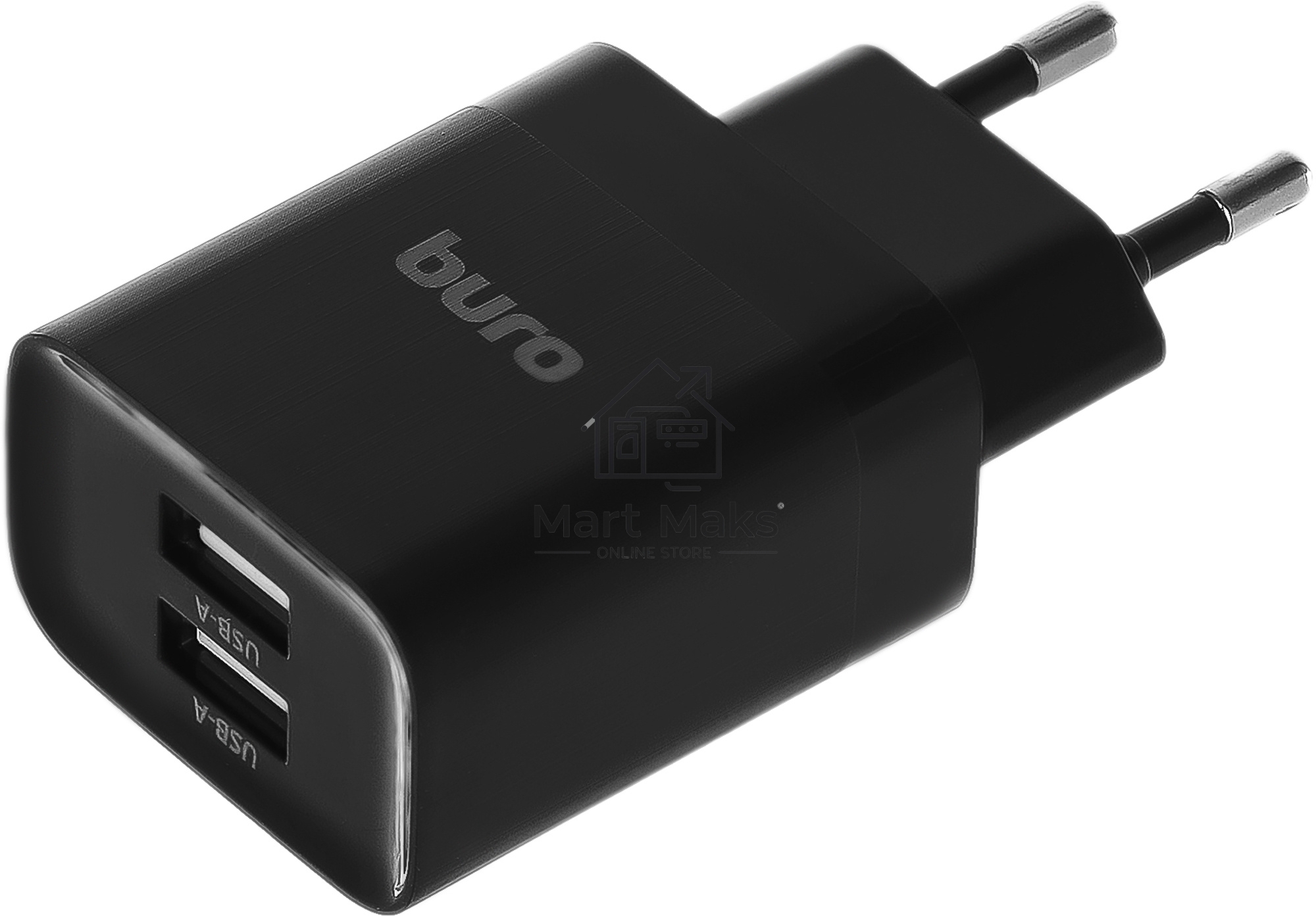 Сетевое зарядное устройство Buro BUWE1 2.1A черный
