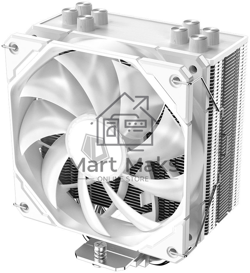 Кулер ID-COOLING SE-224-XTS белый 120мм алюминий+медь 1500rpm 29db 4-pin 220W 151мм
