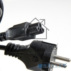 Кабель питания для ноутбуков 3m, 3-pin, с заземлением, 220V (Европейский стандарт) Telecom