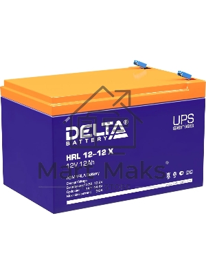 Батарея Delta HRL 12-12 X (12А\ч, 12В) свинцово- кислотный аккумулятор