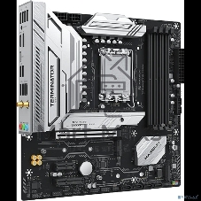 Материнская плата MAXSUN Terminator B860M WIFI, LGA 1851, Intel B860, 4xDDR5, 4xSATA, 3xM.2, 1xPCIe 5.0 x16, DisplayPort, HDMI, USB Type-C, 1x2.5Gb LAN, Wi-Fi 6, Bluetooth, 3x3.5 мм, 5.1, microATX