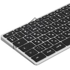 Клавиатура Satechi Slim X3 беспроводная, Bluetooth, серый