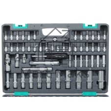 Набор инструментов Stels 141141/4'' 3/8'' 1/2'' cr-v s2 усиленный кейс 151 предм.