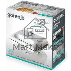 Сэндвичница электрическая Gorenje SM701GCW 700Вт белый
