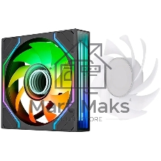 Вентилятор для корпуса Thermaltake Swafan 120 EX Infinity ARGB 120х120x25 черный 4-pin 32дБ (CL-F264-PL12SW-A) Ret