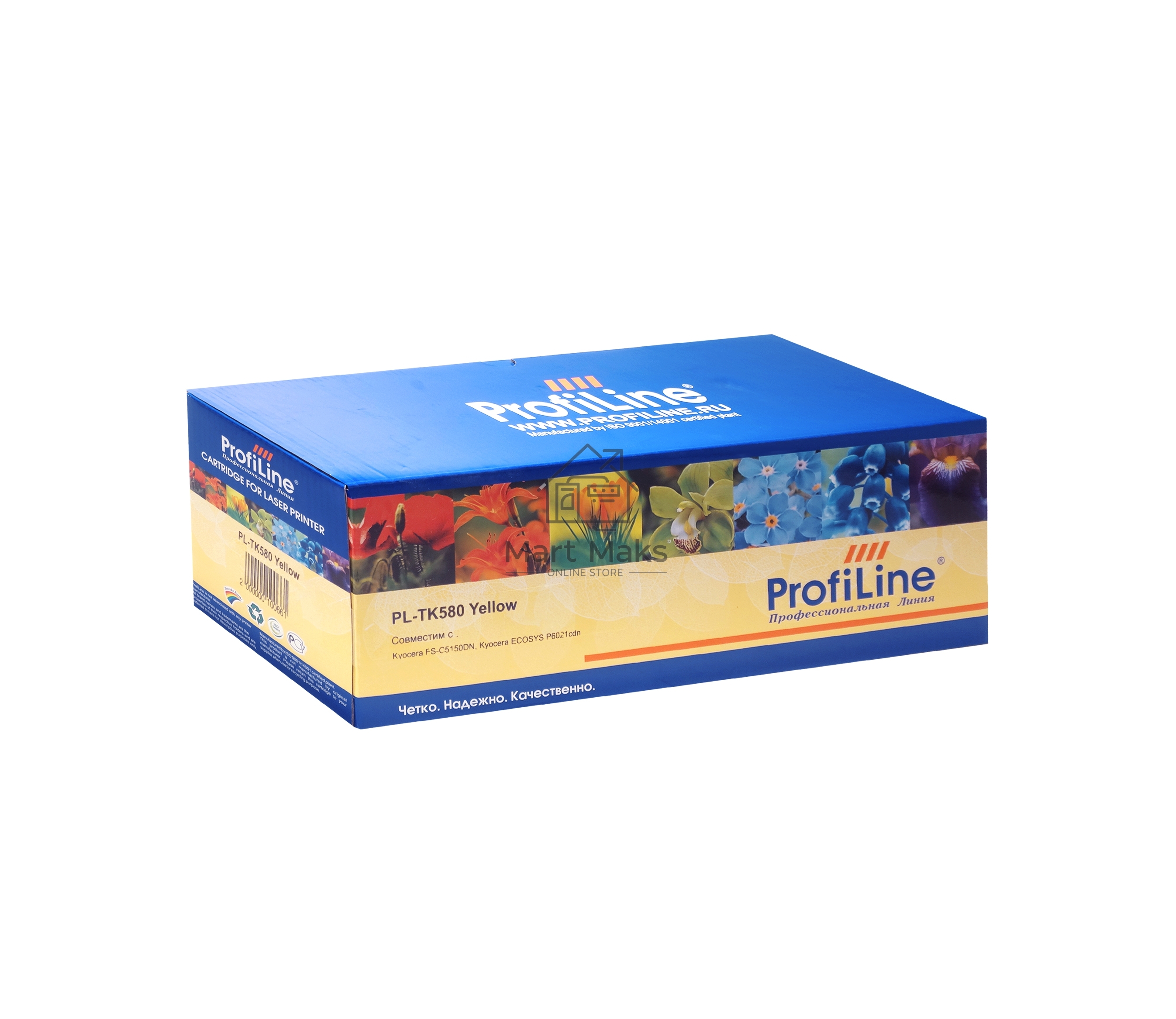 Картридж лазерный ProfiLine PL-TK-580Y для принтеров Kyocera FS-C5150DN/ECOSYS P6021cdn желтый 2800 копий