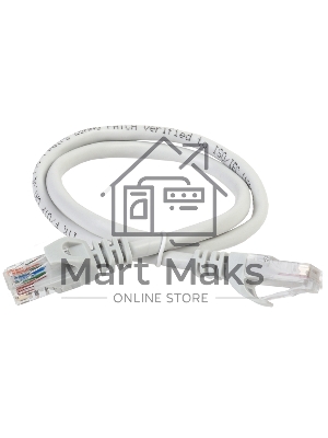 Коммутационный шнур (патч-корд), кат.5Е UTP, LSZH, 10м, серый ITK