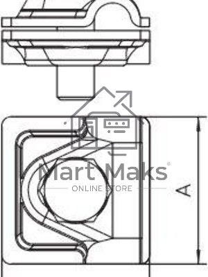 Соединитель для быстр. монтажа d8-10 Vario 249 8-10 ST OBO 5311500