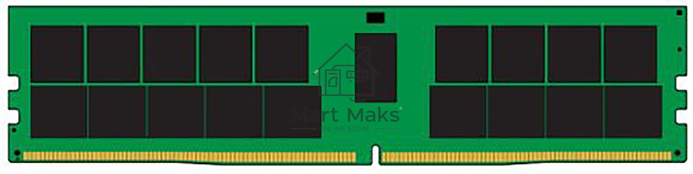 Оперативная память Kingston, DDR4, 64GB (1x64GB), 3200MHz, CL22, ECC, RDIMM
