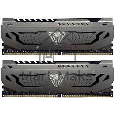 Оперативная память Patriot Viper Steel, DDR4, 16GB (2x8 GB), 3733 MHz, CL17, DIMM, радиатор, черный