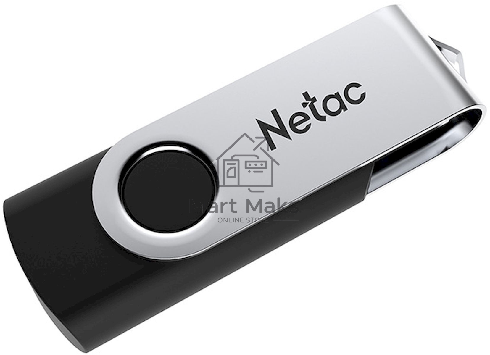 Флешка USB R/W R/W Netac U505 64Gb <NT03U505N-064G-20BK>, USB2.0