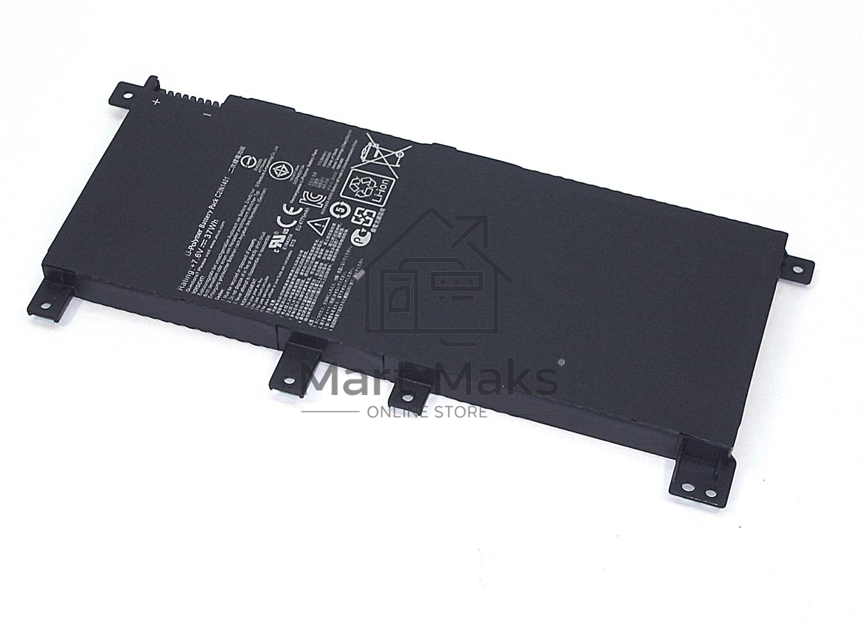 Аккумуляторная батарея для ноутбука Asus X455 (C21N1401) 7.6V 37Wh Orig