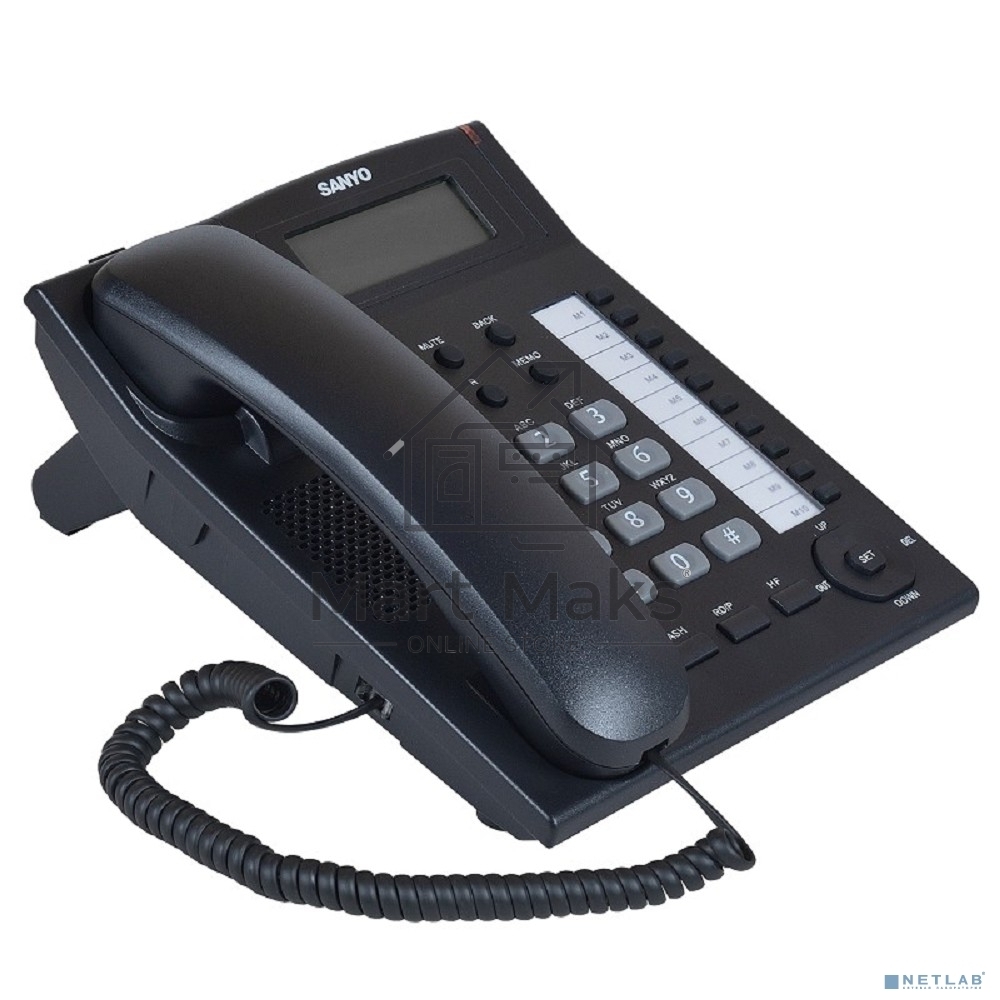 Телефон проводной SANYO RA-S517B черный