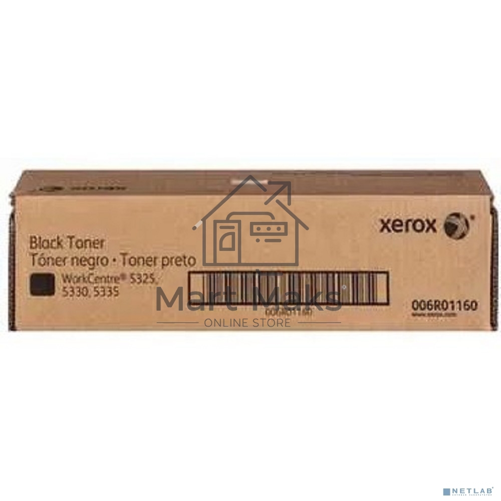 Картридж лазерный Xerox 006R01160 черный для Xerox WC 5325/5330/5335 (30000стр.)