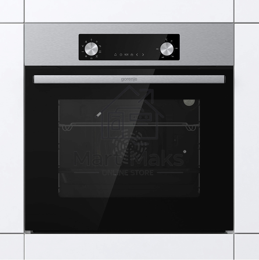 Духовой шкаф электрический Gorenje BO6737E02NX, черный