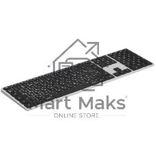 Клавиатура Satechi Slim X3 беспроводная, Bluetooth, серый