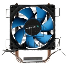 Кулер для процессора DEEPCOOL ICE EDGE MINI FS V2.0 синий, 80 мм, алюминий/медь, 2200 об/мин, 24.7 дБ, 3 pin, 100 Вт, 112 мм