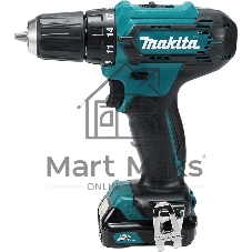 Дрель-шуруповерт Makita DF333DSAX6, 12 В, 2 Ач, 30 Нм, бесщеточный