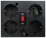 Стабилизатор напряжения Powercom TCA-1200 600Вт 1200ВА черный
