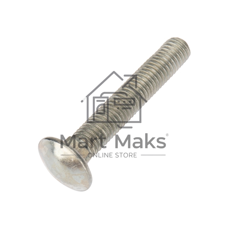 Болт мебельный KRANZ DIN 603, 10х60, упаковка поставщика ( 20 кг. / 452 шт.)