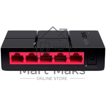 Коммутатор Mercusys MS105G 5G неуправляемый