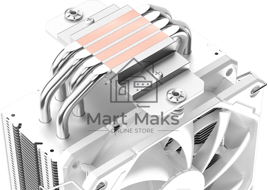 Кулер ID-COOLING SE-224-XTS белый 120мм алюминий+медь 1500rpm 29db 4-pin 220W 151мм