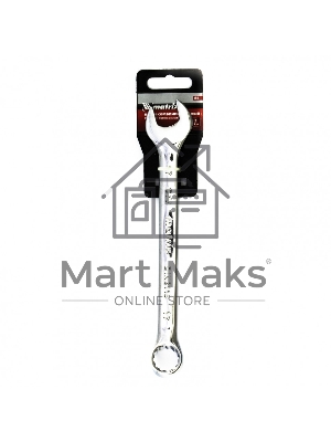 Ключ комбинированный Matrix, 17 мм, CrV, полированный хром