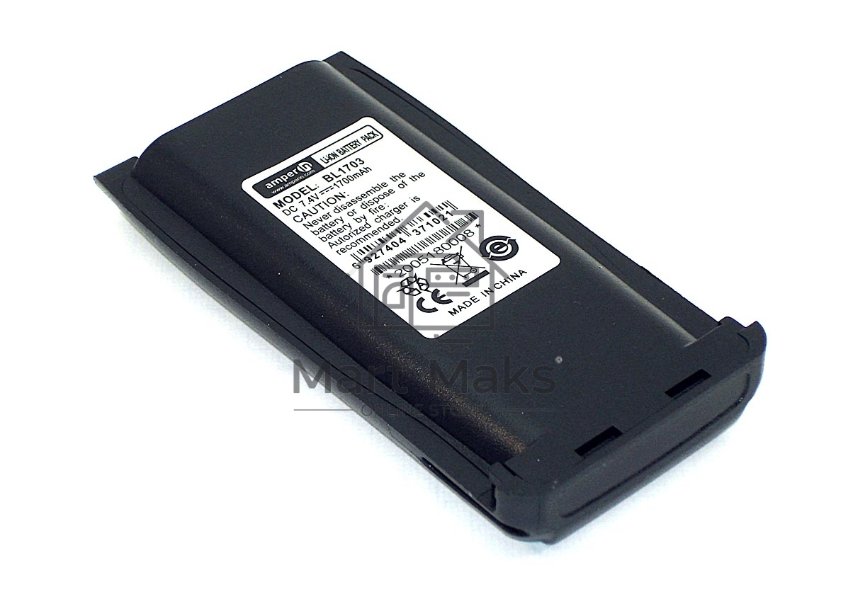 Аккумулятор Amperin для Hytera HYT TC-700, TC-780 (BL1703) 1700mAh 7.4V Li-ion