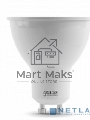 Лампа светодиодная Gauss Elementary MR16 7Вт 4100К GU10 550лм