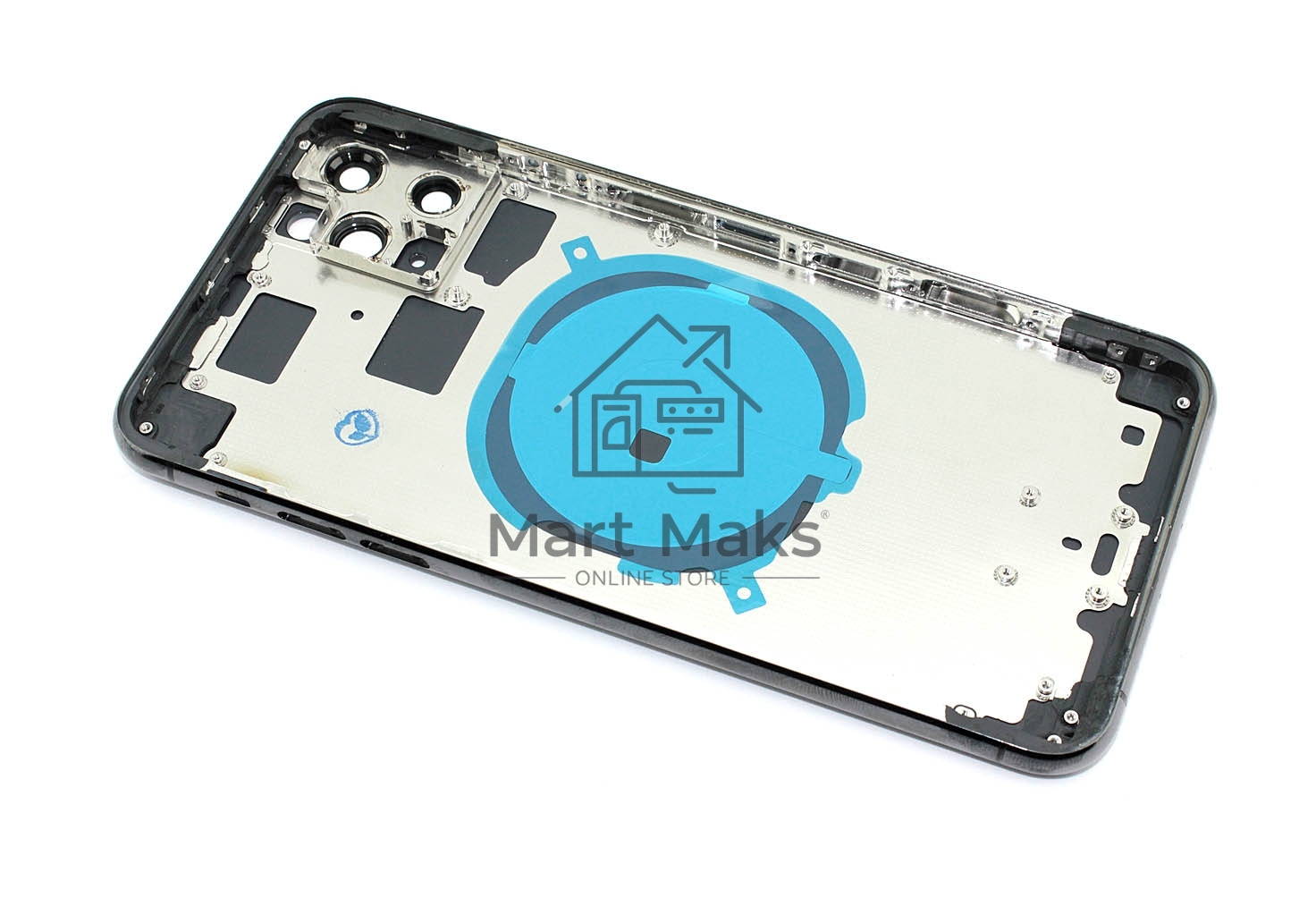 Задняя крышка (корпус) в сборе с рамкой для Apple iPhone 11 Pro Max черный