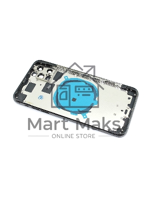 Задняя крышка (корпус) в сборе с рамкой для Apple iPhone 11 Pro Max черный