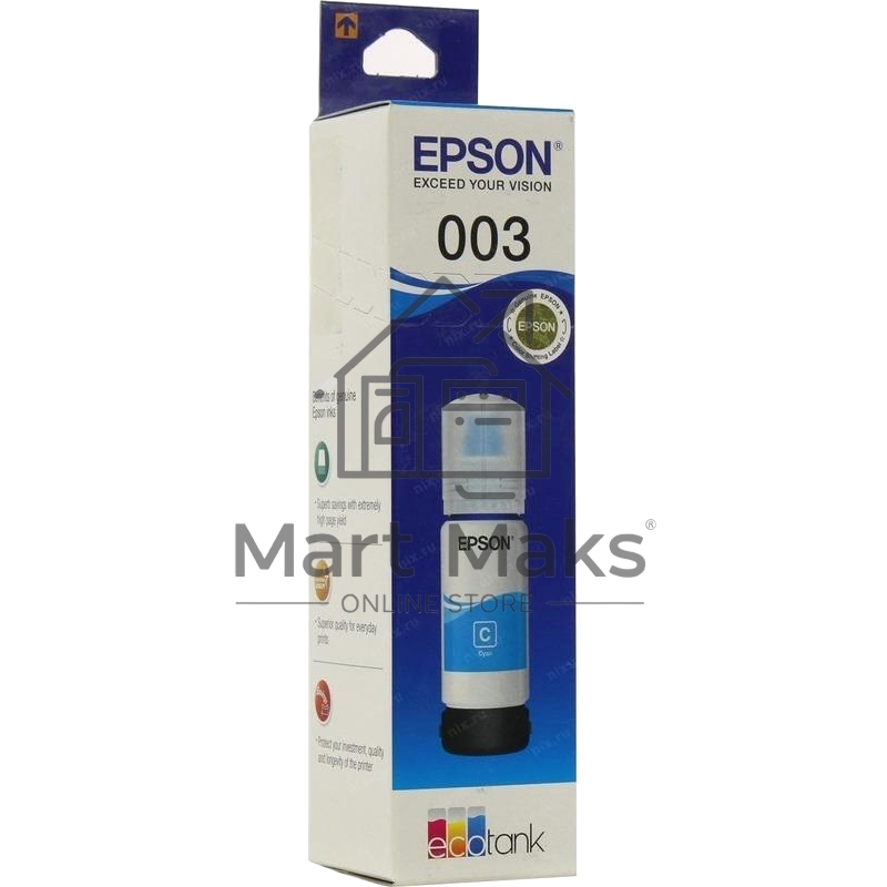 Контейнер с голубыми чернилами EPSON для L3100/3101/3110/3150/3151 T00S2