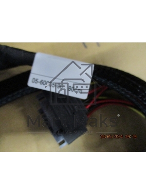 Кабель x8 SFF-8654 to 2xU.2 SFF-8639, 0,8M (analog 05-60005-00)